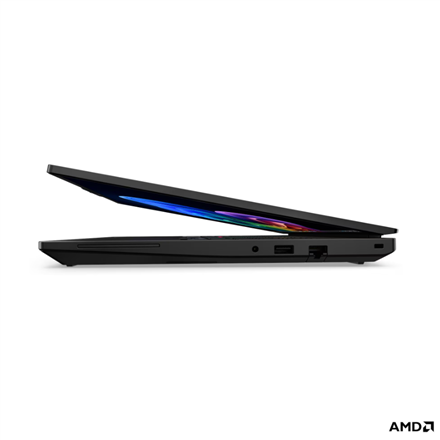 Lenovo ThinkPad T16 G5 AMD | Black | 16 " | IPS | WUXGA | 1920 x 1200 pixels | Anti-glare | AMD Ryzen 5 PRO | 215 | 16 GB | SODIMM DDR5 | Solid-state drive capacity 512 GB | AMD Radeon 740M Graphics | Windows 11 Pro | 802.11be | Bluetooth version 5.4 | Keyboard language English | Keyboard backlit | Warranty 36 month(s) | Battery warranty 12 month(s) - Image 7