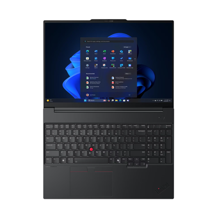 Lenovo ThinkPad E16 G3 Intel | Black | 16 " | IPS | WUXGA | 1920 x 1200 pixels | Anti-glare | Intel Core Ultra 5 | 226V | 16 GB | Soldered LPDDR5X | Solid-state drive capacity 512 GB | Intel Arc Graphics 130V | Windows 11 Pro | 802.11ax | Bluetooth version 5.3 | Keyboard language English | Keyboard backlit | Warranty 36 month(s) | Battery warranty 12 month(s) - Image 4