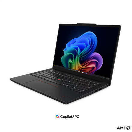 Lenovo ThinkPad T14 G7 AMD | Black | 14 " | IPS | WUXGA | 1920 x 1200 pixels | Anti-glare | AMD Ryzen AI 5 PRO | 440 | 16 GB | SODIMM DDR5 | Solid-state drive capacity 512 GB | AMD Radeon 840M Graphics | Windows 11 Pro | 802.11be | Bluetooth version 5.4 | Keyboard language Nordic | Keyboard backlit | Warranty 36 month(s) | Battery warranty 12 month(s) - Image 5