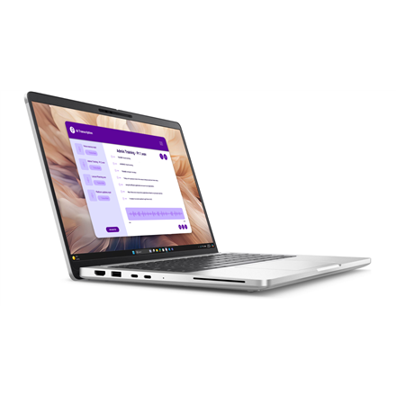 Dell Pro 14 Plus PB14250 | 14 " | FHD+ | Anti-glare | Intel Core Ultra 7 | 266V | 16 GB | LPDDR5x | Solid-state drive capacity 512 GB | Intel Arc Graphics | Windows 11 Pro | 802.11be | Bluetooth version 5.4 | Keyboard language Estonian | Keyboard backlit | Warranty 36 month(s) | Battery warranty 12 month(s) - Image 3