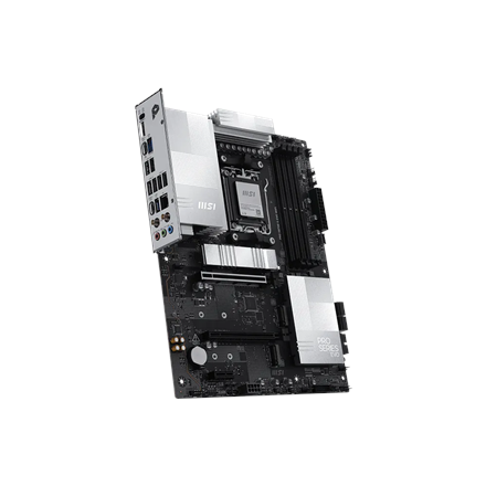 MSI PRO X870E-S EVO WIFI | Processor family AMD | Processor socket AM5 | DDR5 | Supported hard disk drive interfaces SATA, M.2 | Number of SATA connectors 4 - Image 5