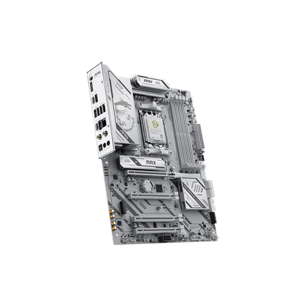 MSI MAG B850 GAMING PLUS MAX WIFI | Processor family AMD | Processor socket AM5 | DDR5 | Supported hard disk drive interfaces SATA, M.2 | Number of SATA connectors 4 - Image 5