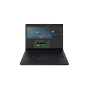 Lenovo P14s G7 Intel | Black | 14.5 " | IPS | WUXGA | 1920 x 1200 pixels | Anti-glare | Intel Core Ultra 7 | 356H | 16 GB | LPCAMM2 LPDDR5X | Solid-state drive capacity 512 GB | NVIDIA RTX PRO 500 Blackwell Generation | GDDR7 | 6 GB | Windows 11 Pro | 802.11be | Bluetooth version 5.4 | Keyboard language English | Keyboard backlit | Warranty 36 month(s) | Battery warranty 12 month(s)