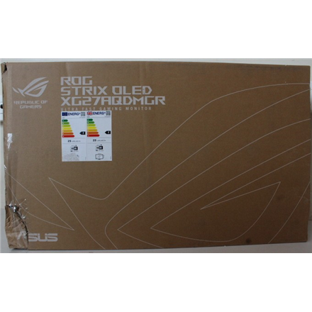 SALE OUT. ASUS ROG Strix XG27AQDMGR Gaming Monitor 27" 2560x1440/16:9/275cd/m2/0.03ms Dispaly port, HDMI, USB_C, Headphone port | Asus ROG Strix XG27AQDMGR | 26.5 " | WOLED | 16:9 | 240 Hz | 0.03 ms | 2560 x 1440 pixels | 1300 cd/m² | HDMI ports quantity 2 | Warranty 36 month(s) | DAMAGED PACKAGING - Image 4