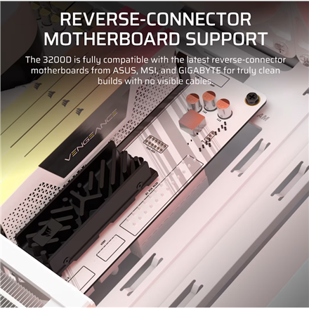 Corsair PC Case | 3200D RS ARGB | White | Mid-Tower - Image 7