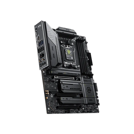 MSI MAG X870E TOMAHAWK MAX WIFI | Processor family AMD | Processor socket AM5 | DDR5 | Supported hard disk drive interfaces SATA, M.2 | Number of SATA connectors 4 - Image 4