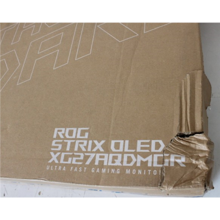 SALE OUT. ASUS ROG Strix XG27AQDMGR Gaming Monitor 27" 2560x1440/16:9/275cd/m2/0.03ms Dispaly port, HDMI, USB_C, Headphone port | Asus ROG Strix XG27AQDMGR | 26.5 " | WOLED | 16:9 | 240 Hz | 0.03 ms | 2560 x 1440 pixels | 1300 cd/m² | HDMI ports quantity 2 | Warranty 36 month(s) | DAMAGED PACKAGING - Image 6