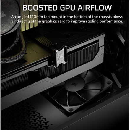 Corsair PC Case | 3200D RS | Black | Mid-Tower - Image 5