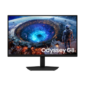 Samsung | Odyssey G8 LS27HG806EFXEN | 27 " | IPS | QHD | 16:9 | 360 Hz | 1 ms | 5120 x 2880 pixels | 350 cd/m² | HDMI ports quantity 2 | Black