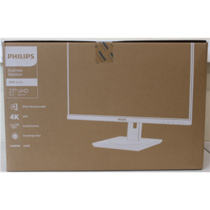 SALE OUT. PHILIPS Business Monitor 27B1N3800/00 IPS 27" 3840x2160/16:9/4ms/ HDMI DisplayPort USB Audio Out | Philips | 27B1N3800/00 | 27 " | IPS | 16:9 | 60 Hz | 4 ms | 3840 x 2160 pixels | 350 cd/m² | HDMI ports quantity 2 | Warranty 24 month(s) | DAMAGED PACKAGING