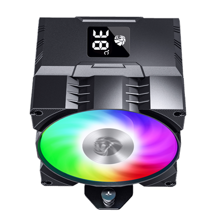 Gamemax CPU Air Cooler | GAMMA 90 DIGITAL BK | Black - Image 5