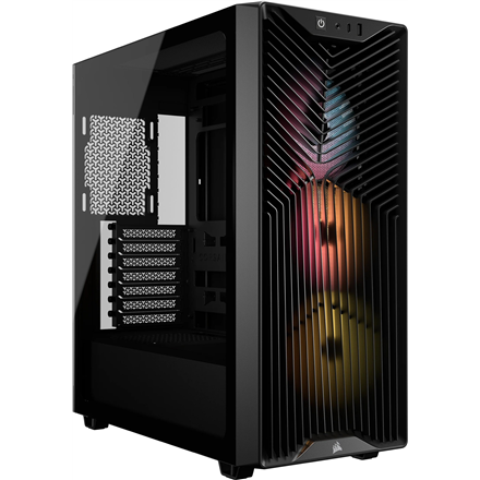 Corsair PC Case | 3200D RS | Black | Mid-Tower - Image 2