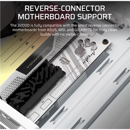 Corsair PC Case | 3200D RS | White | Mid-Tower - Image 7