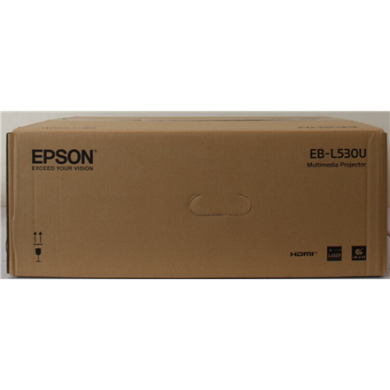 SALE OUT. Epson EB-L530U Laser Projector, 1920x1200, 5200 Lm, 16:10, 2500000:1, White | Epson | EB-L530U | WUXGA (1920x1200) | 5200 ANSI lumens | White | DAMAGED PACKAGING - Image 2