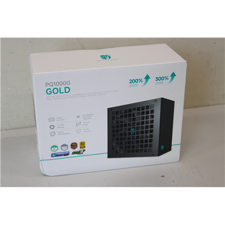 SALE OUT. Deepcool 80 PLUS Gold PSU | PQA00G | 1000 W | Black | DAMAGED PACKAGING - Image 2