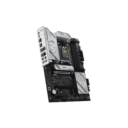 MSI MAG X870E GAMING MAX WIFI | Processor family AMD | Processor socket AM5 | DDR5 | Supported hard disk drive interfaces SATA, M.2 | Number of SATA connectors 4 - Image 5