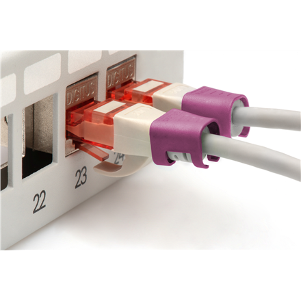 Digitus | Color clips for Patch cable | A-CC-MG | Magenta - Image 6