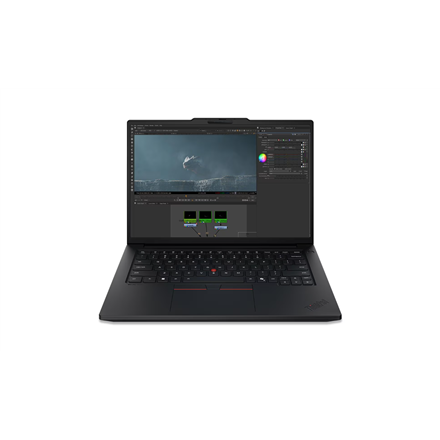Lenovo ThinkPad P14s G7 Intel | Black | 14.5 " | IPS | WUXGA | 1920 x 1200 pixels | Anti-glare | Intel Core Ultra 7 | 356H | 32 GB | LPCAMM2 LPDDR5X | Solid-state drive capacity 1000 GB | NVIDIA RTX PRO 500 Blackwell Generation | GDDR7 | 6 GB | Windows 11 Pro | 802.11be | Bluetooth version 5.4 | WWAN Upgradable to 5G | Keyboard language Nordic | Keyboard backlit | Warranty 36 month(s) | Battery warranty 12 month(s) - Image 2