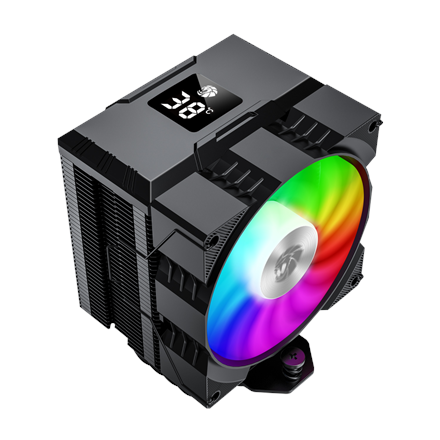 Gamemax CPU Air Cooler | GAMMA 90 DIGITAL BK | Black - Image 4