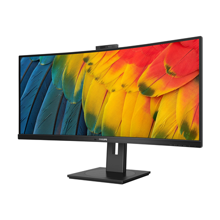 Philips | Curved Monitor | 34B1U5600CH/00 | 34 " | VA | WQHD | 21:9 | 120 Hz | 4 ms | 3440 x 1440 | 350 cd/m² | HDMI ports quantity 1 | Black - Image 3