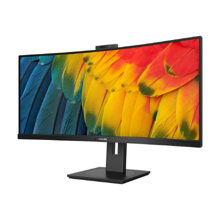 Philips | Curved Monitor | 34B1U5600CH/00 | 34 " | VA | WQHD | 21:9 | 120 Hz | 4 ms | 3440 x 1440 | 350 cd/m² | HDMI ports quantity 1 | Black - Image 5