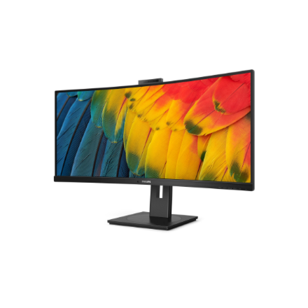 Philips | Curved Monitor | 34B1U5600CH/00 | 34 " | VA | WQHD | 21:9 | 120 Hz | 4 ms | 3440 x 1440 | 350 cd/m² | HDMI ports quantity 1 | Black - Image 6