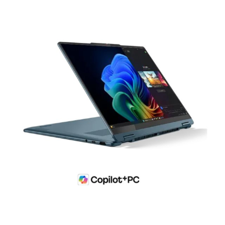 Lenovo Yoga 7 2-in-1 14AKP10 AMD | Tidal Teal | 14 " | OLED | Touchscreen | WUXGA | 1920 x 1200 pixels | Glossy | AMD Ryzen AI 7 | 350 | 16 GB | Soldered LPDDR5 | Solid-state drive capacity 512 GB | AMD Radeon 860M Graphics | Windows 11 Home | 802.11be | Bluetooth version 5.4 | Keyboard language Nordic | Keyboard backlit | Warranty 24 month(s) | Battery warranty 12 month(s) - Image 4