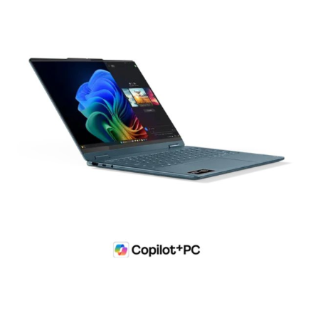 Lenovo Yoga 7 2-in-1 14AKP10 AMD | Tidal Teal | 14 " | OLED | Touchscreen | WUXGA | 1920 x 1200 pixels | Glossy | AMD Ryzen AI 7 | 350 | 16 GB | Soldered LPDDR5 | Solid-state drive capacity 512 GB | AMD Radeon 860M Graphics | Windows 11 Home | 802.11be | Bluetooth version 5.4 | Keyboard language Nordic | Keyboard backlit | Warranty 24 month(s) | Battery warranty 12 month(s) - Image 5