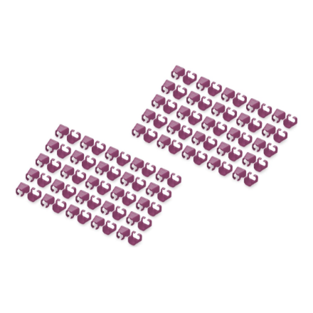 Digitus | Color clips for Patch cable | A-CC-MG | Magenta - Image 3