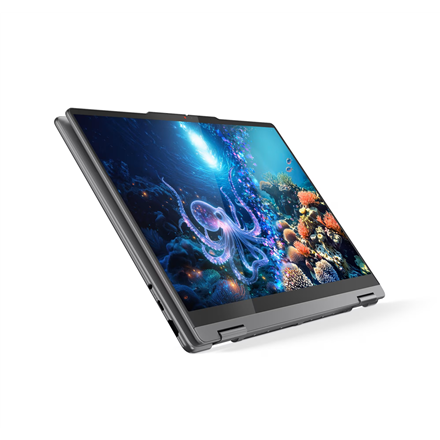 Lenovo | Yoga 7 2-in-1 14ILL10 Intel | Luna Grey | 14 " | OLED | Touchscreen | WUXGA | 1920 x 1200 pixels | Intel Core Ultra 7 | 256V | 16 GB | Soldered LPDDR5X | Solid-state drive capacity 512 GB | Intel Arc Graphics 140V | Windows 11 Home | 802.11be | Bluetooth version 5.4 | Keyboard language English | Keyboard backlit | Warranty 24 month(s) | Battery warranty 12 month(s) - Image 4