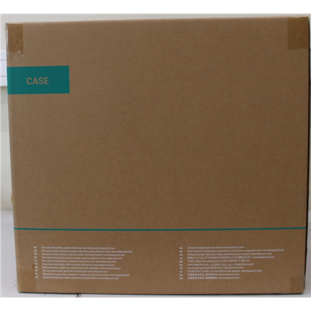 SALE OUT. Deepcool CC560 MESH WH V2 MID TOWER CASE, White | Deepcool CC560 MESH WH V2 | White | Mid Tower | DAMAGED PACKAGING - Image 2