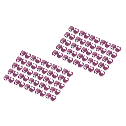 Digitus | Color clips for Patch cable | A-CC-MG | Magenta - Image 2
