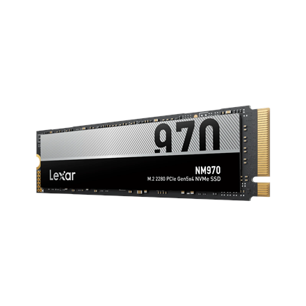 Lexar SSD | NM970 | 512 GB | SSD form factor M.2 2280 | Solid-state drive interface PCIe Gen 5X4 | Read speed 9900 MB/s | Write speed 5000 MB/s - Image 3