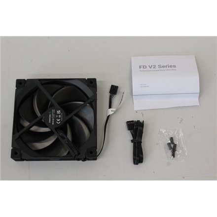 SALE OUT. Deepcool cooling fan R-FD12V2-BKNPN1-G | Deepcool Cooling Fan | FD12 V2 | Black | DAMAGED PACKAGING - Image 3
