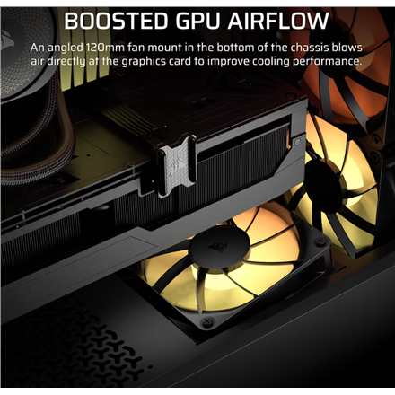 Corsair PC Case | 3200D RS | Black | Mid-Tower - Image 5