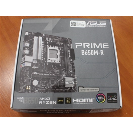 SALE OUT. Asus Processor family AMD B650 | Processor socket 1 x Socket AM5 | 2 DIMM slots - DDR5, ECC, unbuffered | Supported hard disk drive interfaces SATA-600 (RAID), 2 x M.2 | Number of SATA connectors 4 | USED, REFURBISHED, WITHOUT MANUALS AND ACCESSORIES, ONLY BACK PANEL INCLUDED - Image 2