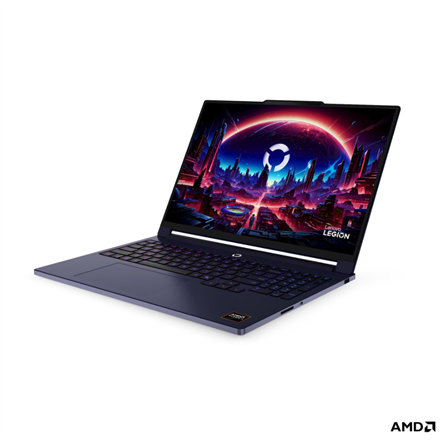 Lenovo Legion 7 16AGP11 AMD | Nebula | 16 " | OLED | WQXGA | 2560 x 1600 pixels | Glossy | AMD Ryzen AI 7 | 450 | 32 GB | Soldered LPDDR5X | Solid-state drive capacity 1000 GB | NVIDIA GeForce RTX 5060 | GDDR7 | 8 GB | Windows 11 Home | 802.11be | Bluetooth version 5.4 | Keyboard language English | Keyboard backlit | Warranty 24 month(s) | Battery warranty 12 month(s) - Image 4