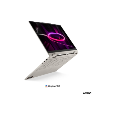 Lenovo Yoga 2-in-1 16AGP11 AMD | Seashell | 16 " | OLED | Touchscreen | WUXGA | 1920 x 1200 pixels | Glossy | AMD Ryzen AI 7 | 445 | 16 GB | Soldered LPDDR5X | Solid-state drive capacity 512 GB | AMD Radeon 840M Graphics | Windows 11 Home | 802.11be | Bluetooth version 5.4 | Keyboard language English | Keyboard backlit | Warranty 24 month(s) | Battery warranty 12 month(s) - Image 4