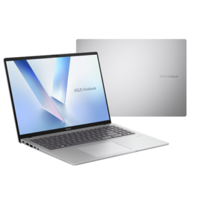 Asus Vivobook 16 M1607KA-MB279W | Cool Silver | 16 " | IPS | WUXGA | 1920 x 1200 pixels | Anti-glare | AMD Ryzen AI 5 | 330 | 16 GB | DDR5 | Solid-state drive capacity 512 GB | AMD Radeon Graphics | Windows 11 Home | 802.11ax | Bluetooth version 5.3 | Keyboard language US international | Keyboard backlit | Warranty 24 month(s) | Battery warranty 12 month(s)