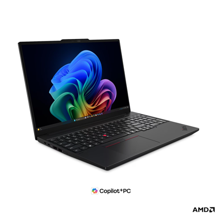 Lenovo ThinkPad T16 G5 AMD | Black | 16 " | IPS | WUXGA | 1920 x 1200 pixels | Anti-glare | AMD Ryzen AI 5 PRO | 440 | 16 GB | SODIMM DDR5 | Solid-state drive capacity 512 GB | AMD Radeon 840M Graphics | Windows 11 Pro | 802.11be | Bluetooth version 5.4 | LTE Upgradable | Keyboard language English | Keyboard backlit | Warranty 36 month(s) | Battery warranty 12 month(s) - Image 6