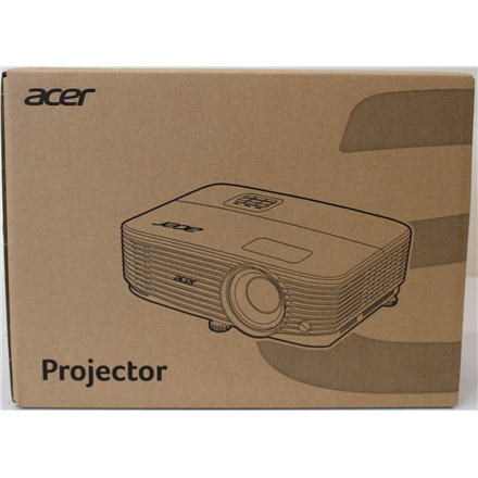 SALE OUT. Acer X1229HP Projector, DLP, XGA, 4800lm, 20000/1, Black | SALE OUT. Acer X1229HP | WUXGA (1920x1200) | 4800 ANSI lumens | Black | DAMAGED PACKAGING - Image 3