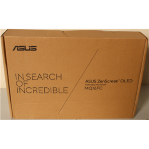 SALE OUT. ASUS ZenScreen MQ16FC 16" 16:10/1920x1200/1ms | SALE OUT. Asus ZenScreen OLED MQ16FC | 16 " | OLED | WUXGA | 16:10 | 60 Hz | 1 ms | 1920 x 1200 pixels | 300 cd/m² | Warranty 23 month(s) | DAMAGED PACKAGING