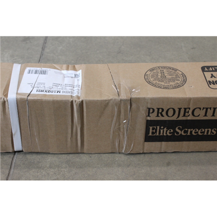 SALE OUT. | Elite Screens Manual Series | M100XWH | Diagonal 100 " | 16:9 | Viewable screen width (W) 221 cm | White | DAMAGED PACKAGING - Image 5