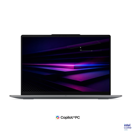 Lenovo Yoga Slim 7 14IPH11 Intel | Luna Grey | 14 " | OLED | WUXGA | 1920 x 1200 pixels | Glossy | Intel Core Ultra 5 | 322 | 16 GB | Soldered LPDDR5X | Solid-state drive capacity 512 GB | Intel Graphics | Windows 11 Home | 802.11be | Bluetooth version 5.4 | Keyboard language English | Keyboard backlit | Warranty 24 month(s) | Battery warranty 12 month(s) - Image 3