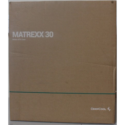 SALE OUT. Deepcool MATREXX 30 SI computer case (steel side panel) Deepcool MATREXX 30 SI Deepcool Black Micro ATX DAMAGED PACKAGING Power supply included No ATX PS2 (maximum length: 170mm) | SALE OUT. Deepcool | MATREXX 30 SI | Micro ATX | ATX PS2 (maximum length: 170mm) | Black | DAMAGED PACKAGING - Image 4