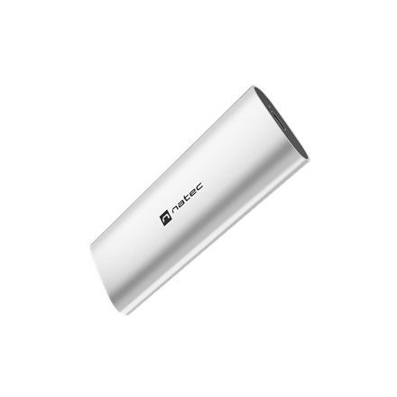 Natec | Rhino M.2 NVME Lite USB-C External, Gen 2 Steel Arctic Silver | Solid-state drive interface NVMe - Image 7
