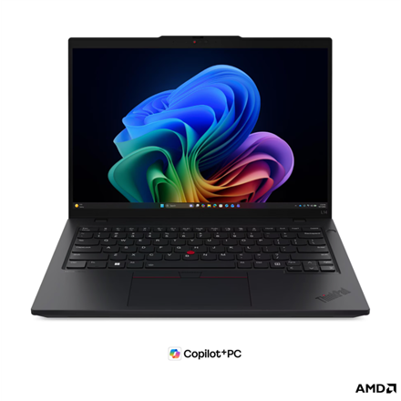 Lenovo ThinkPad L14 G7 AMD | Black | 14 " | IPS | WUXGA | 1920 x 1200 pixels | Anti-glare | AMD Ryzen AI 7 | 445 | 24 GB | SODIMM DDR5 | Solid-state drive capacity 512 GB | AMD Radeon 840M Graphics | Windows 11 Pro | 802.11be | Bluetooth version 5.4 | Keyboard language English | Keyboard backlit | Warranty 36 month(s) | Battery warranty 12 month(s) - Image 2
