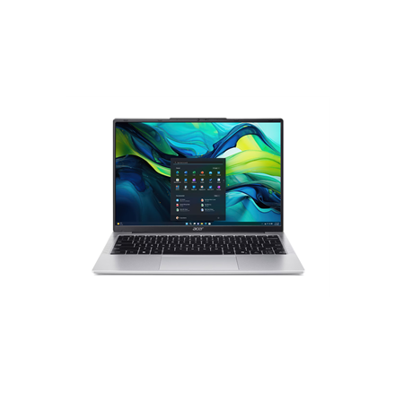 Acer Aspire Lite 14 AL14-44P | Light Silver | 14.5 " | WUXGA | 1920 x 1200 pixels | AMD Ryzen 5 | 7430U | 8 GB | DDR4 SDRAM | Solid-state drive capacity 512 GB | AMD Radeon Graphics | Windows 11 Home | Keyboard language US International | Warranty 24 month(s) - Image 3