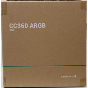 SALE OUT. | Deepcool Micro-ATX CASE | CC360 | Black | Mini-ITX / Micro-ATX | DAMAGED PACKAGING