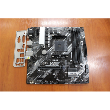 SALE OUT. | Asus PRIME B450M-A II | Processor family AMD | Processor socket AM4 | DDR4 | Memory slots 4 | Number of SATA connectors 6 x SATA III | Chipset AMD B | Micro ATX | WITHOUT ORIGINAL PACKAGING AND ACCESSORIES, ONLY BACK PANEL INCLUDED - Image 2